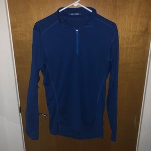 Solid blue pull over L/G